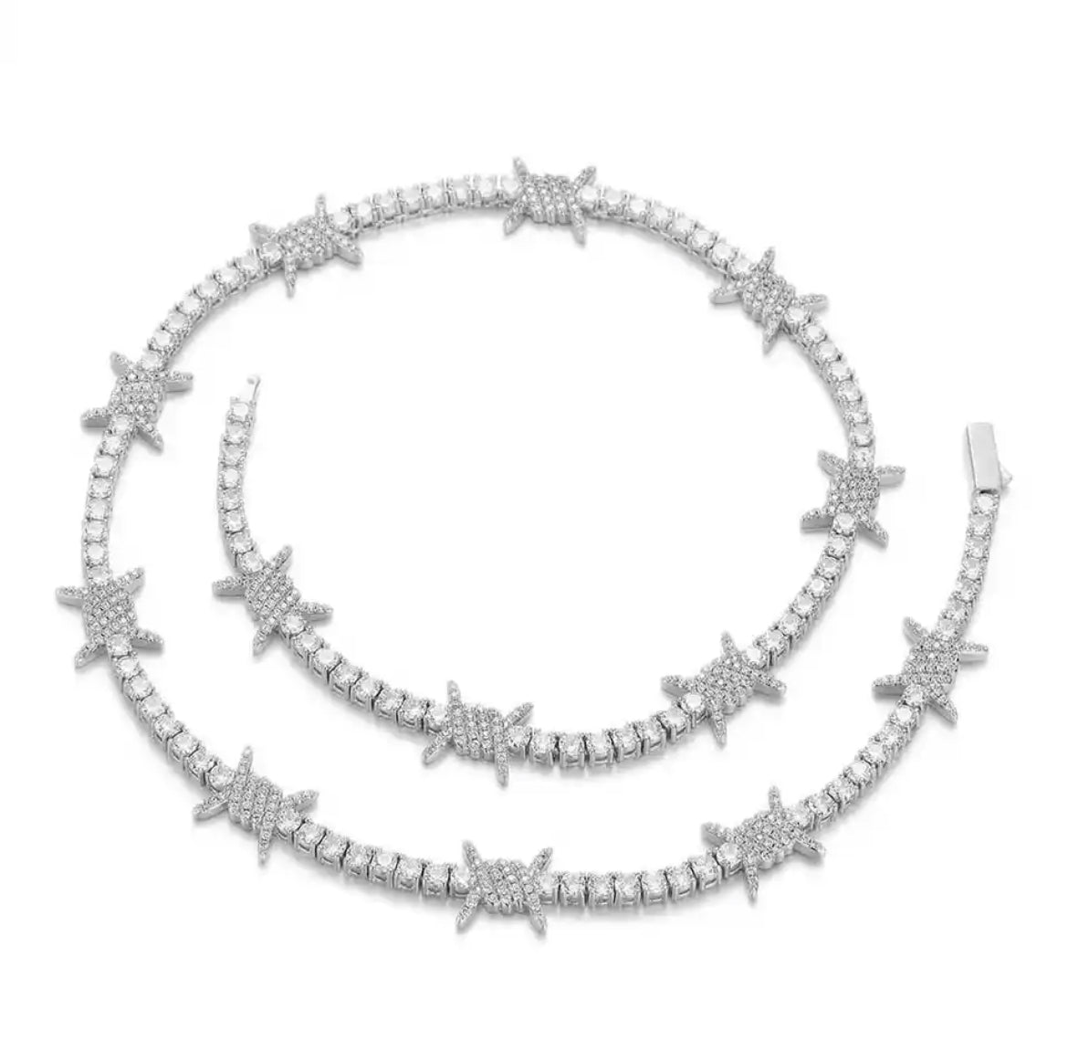 Barbed Wire Tennis Chain