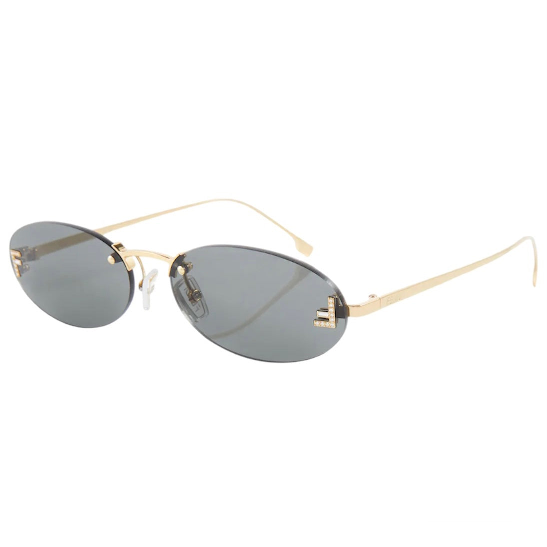 F oval sunglasses
