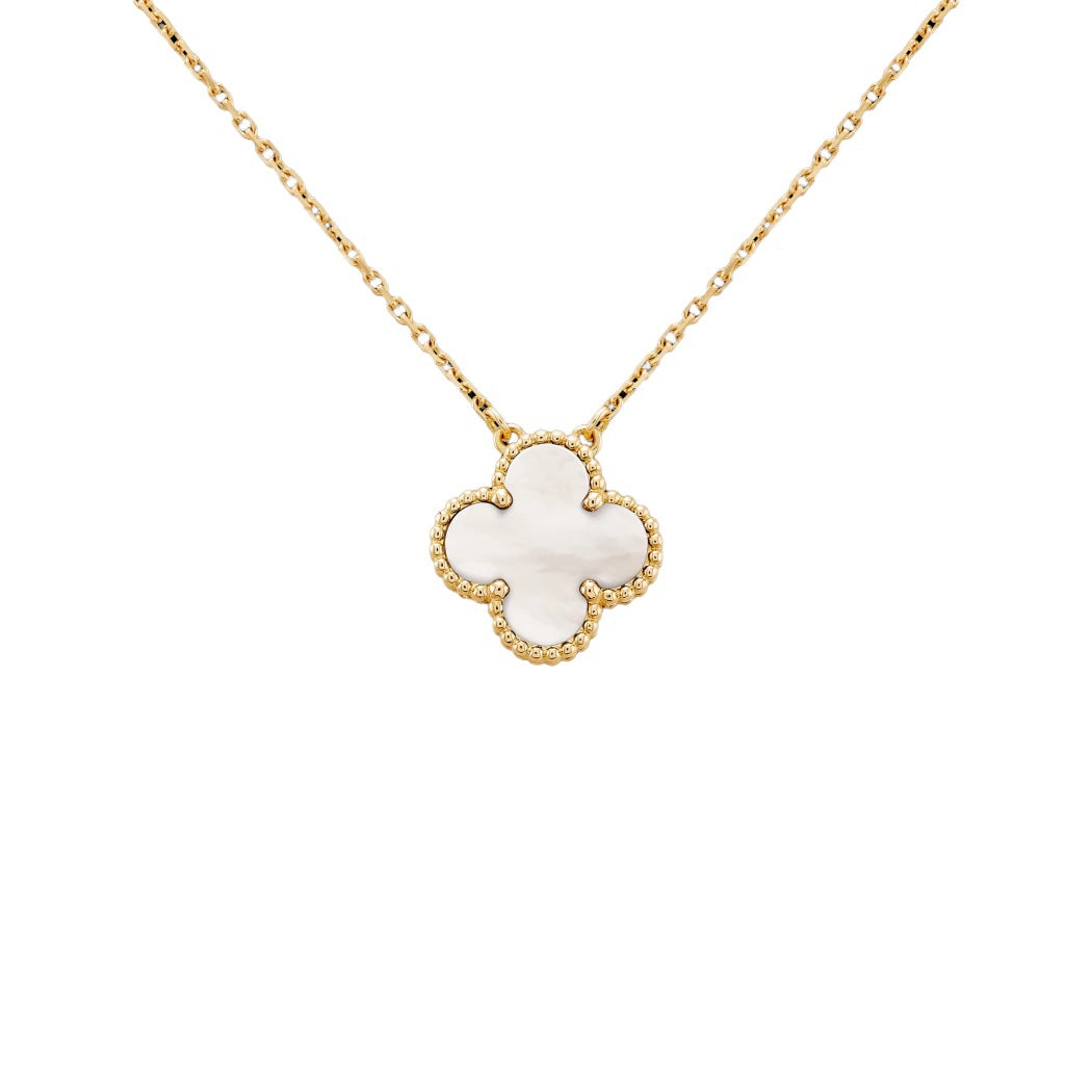 Victoria Four Clover Gold Necklace