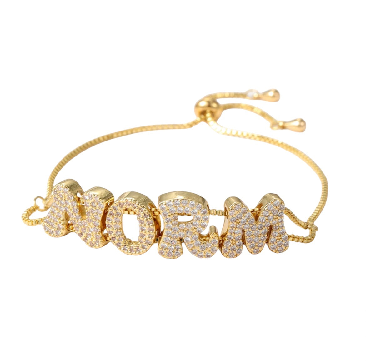 Custom Adjustable Rope Bracelet