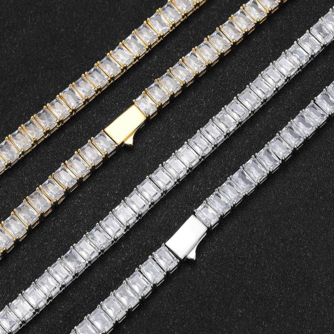 Baguette Tennis Bracelet