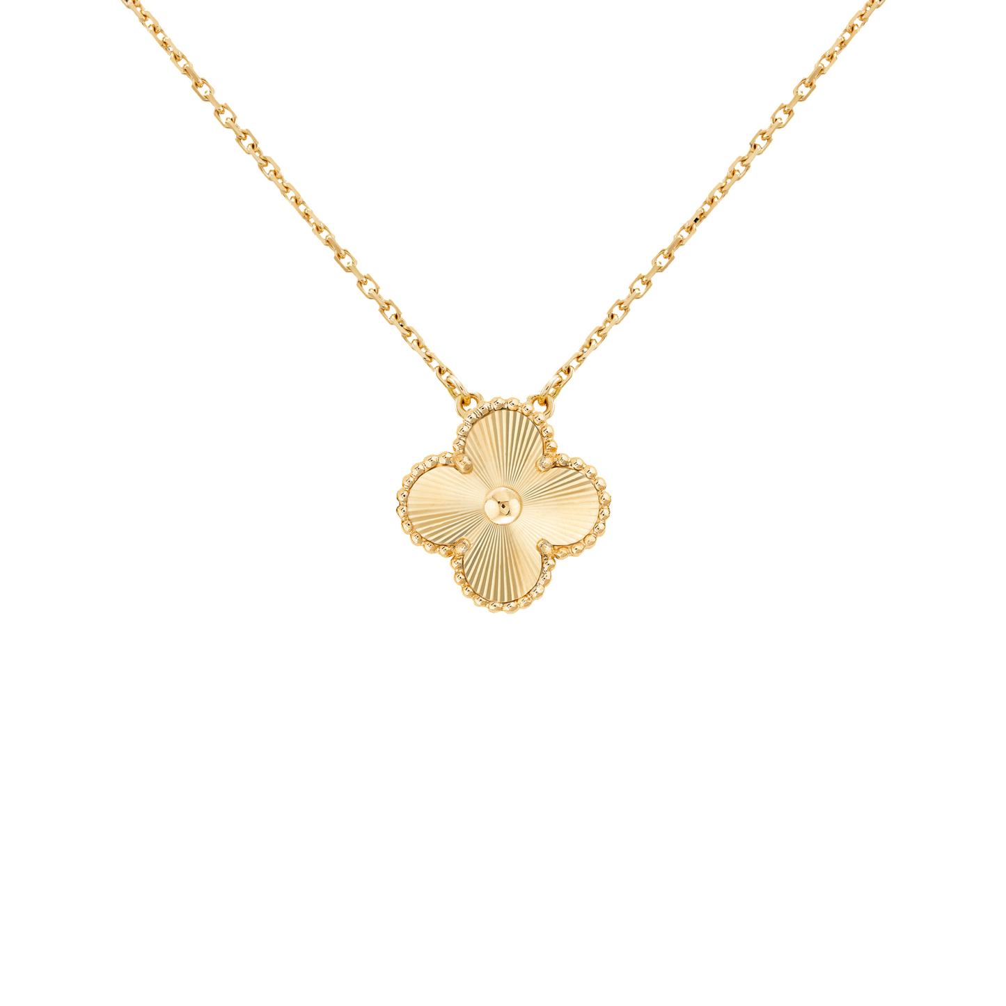 Victoria Four Clover Gold Necklace