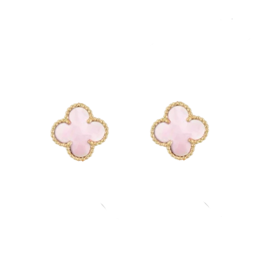 Victoria Gold Four Clover Earring