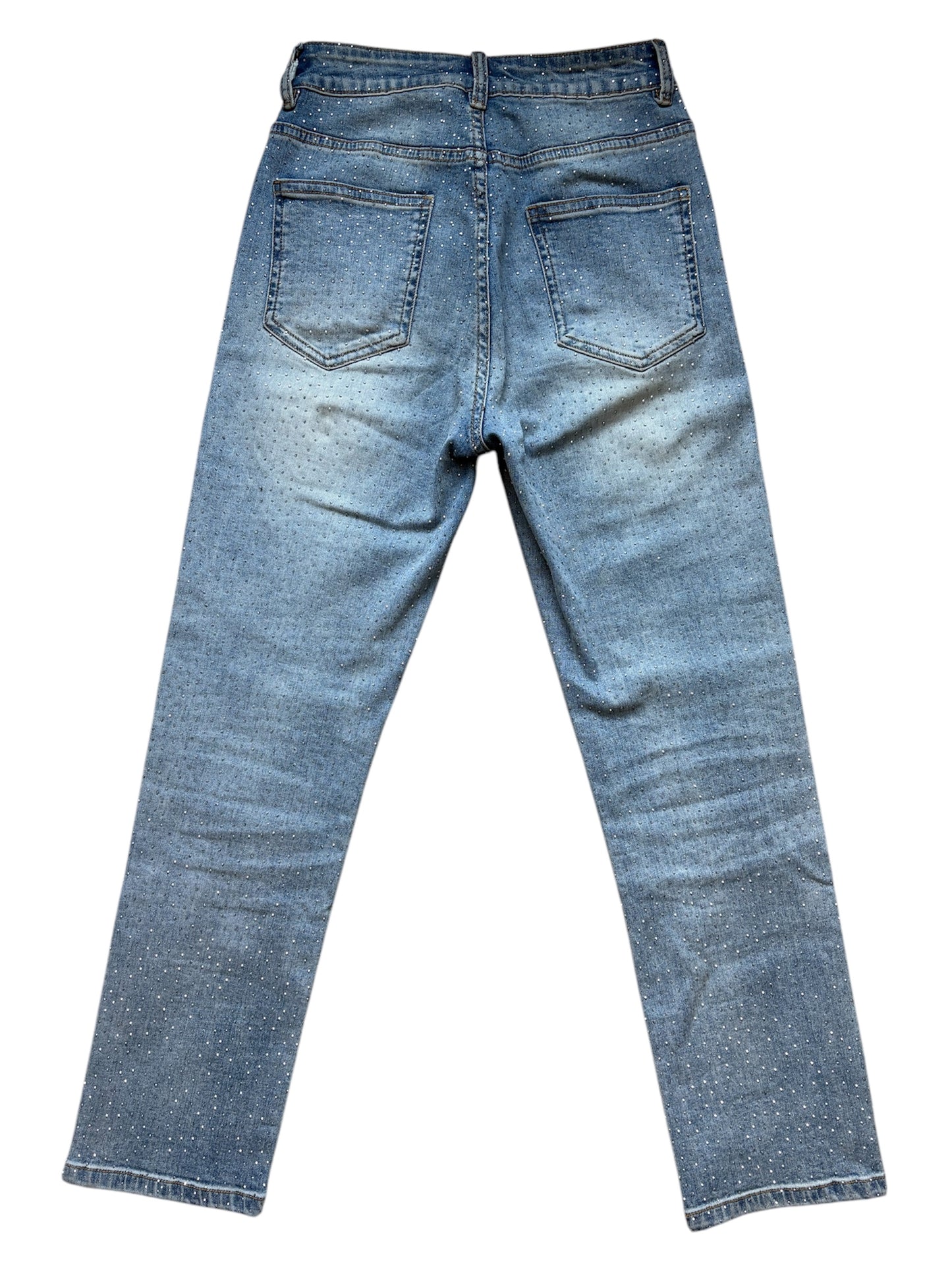 Full Covered Rhinestone Jeans