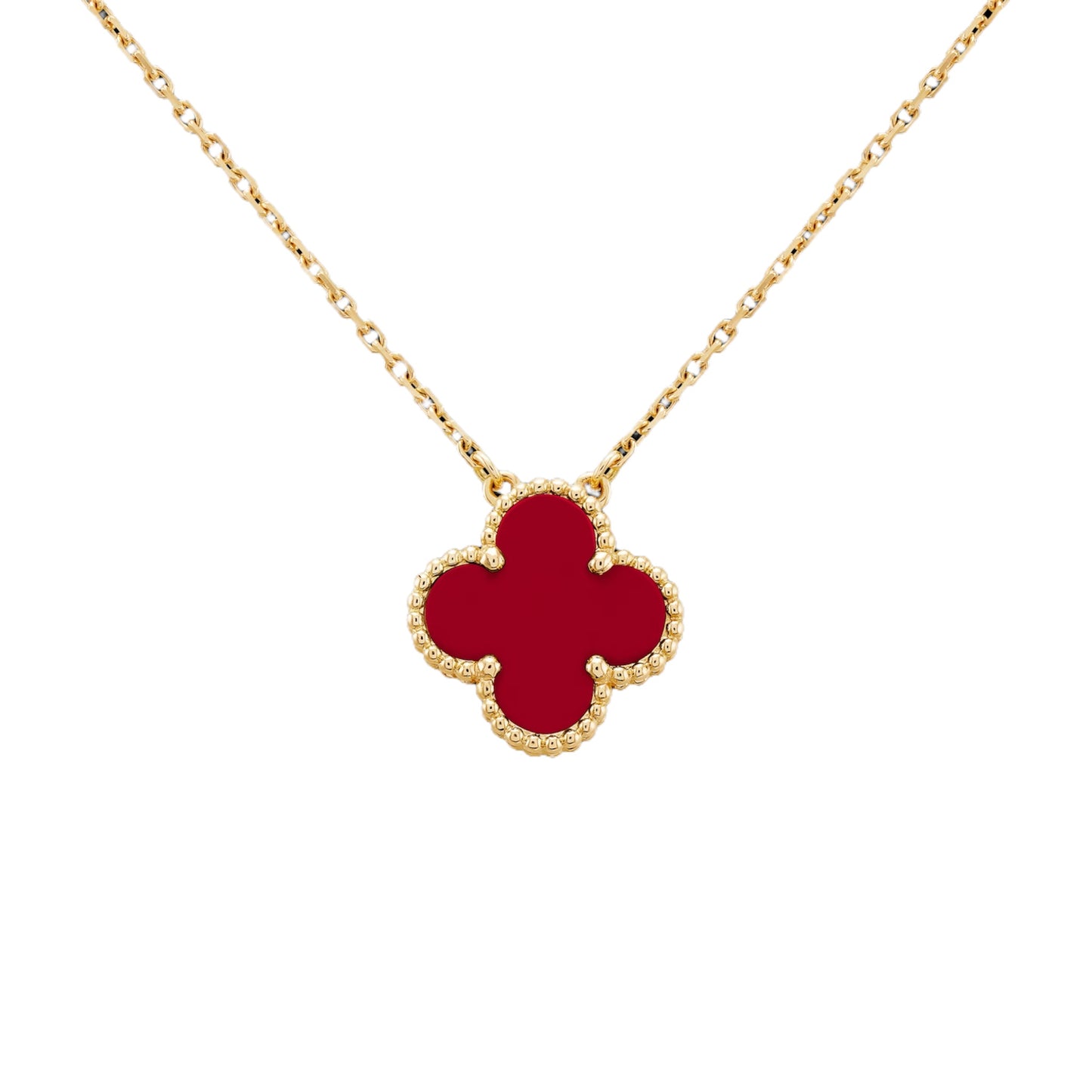 Victoria Four Clover Gold Necklace