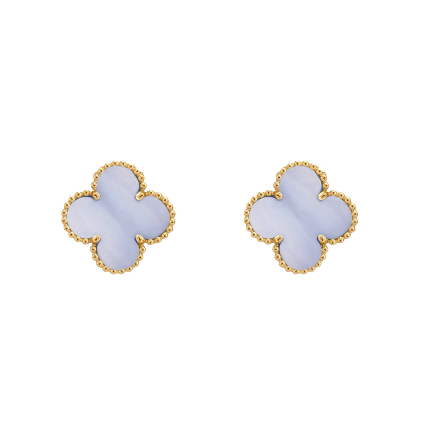 Victoria Gold Four Clover Earring