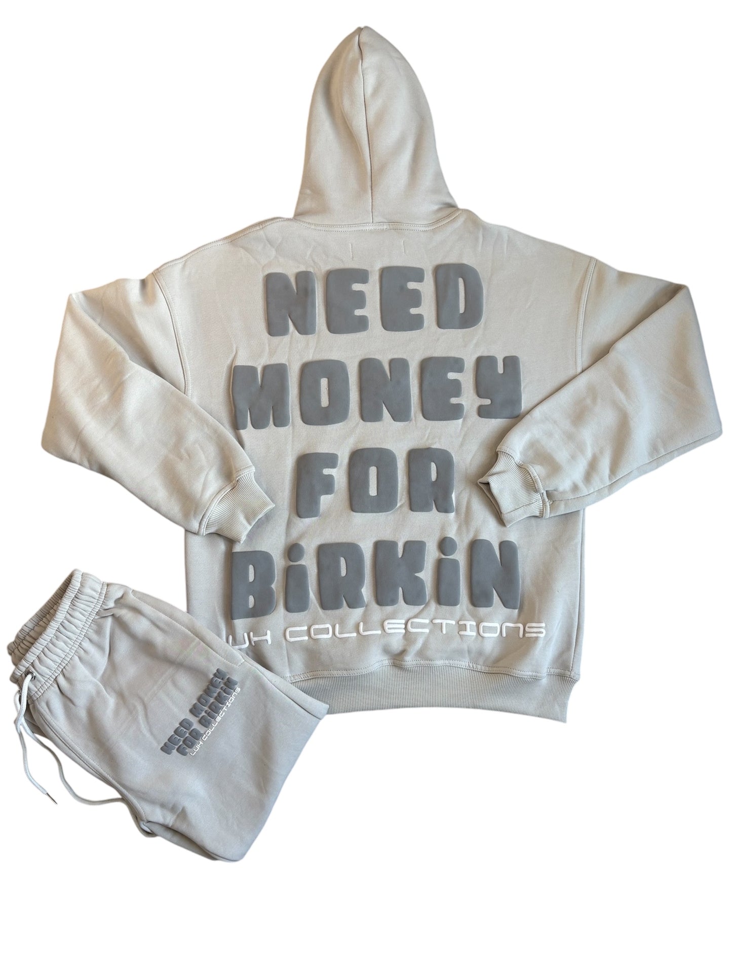 Need Money Sweater Bone White