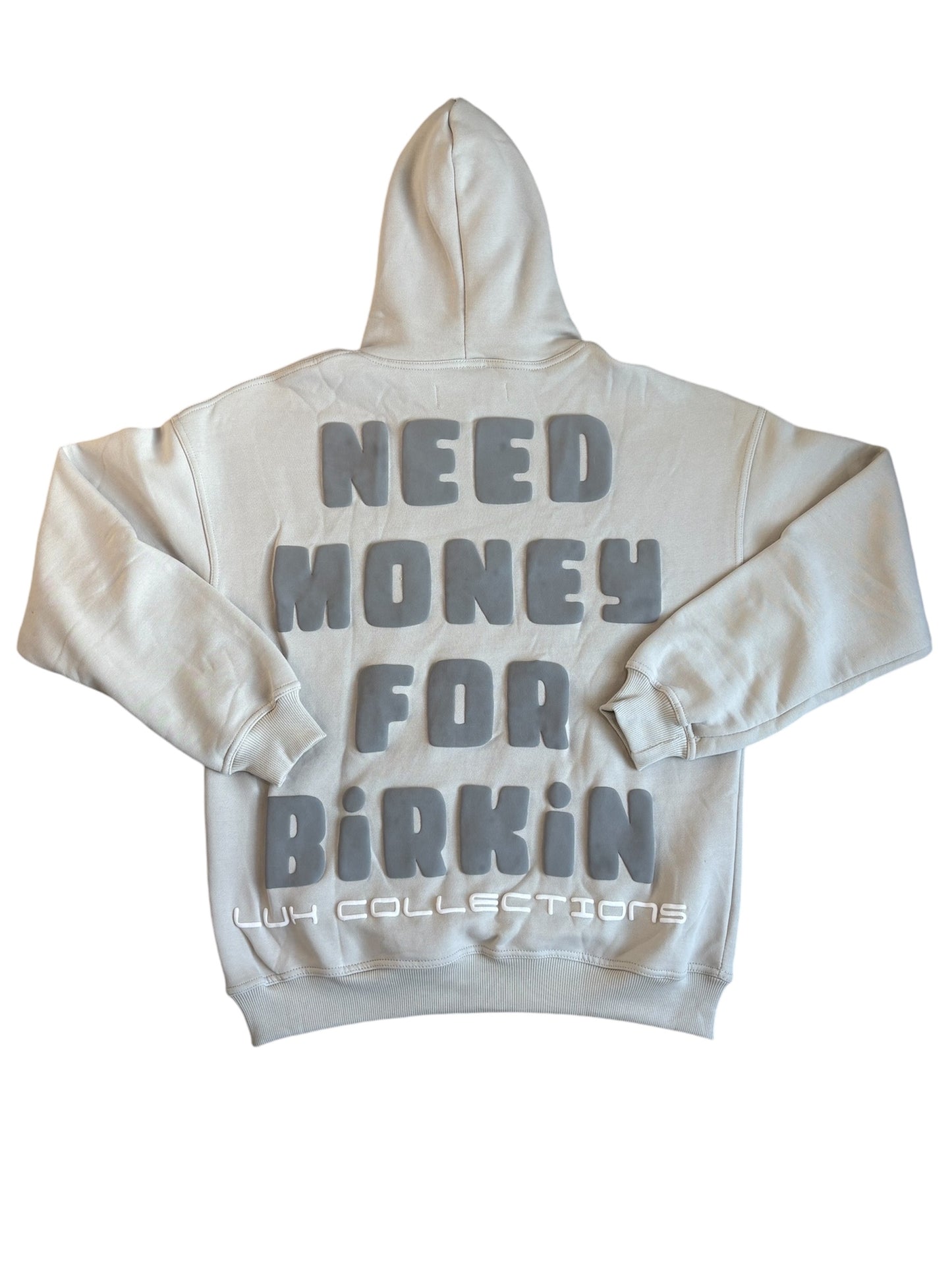 Need Money Sweater Bone White