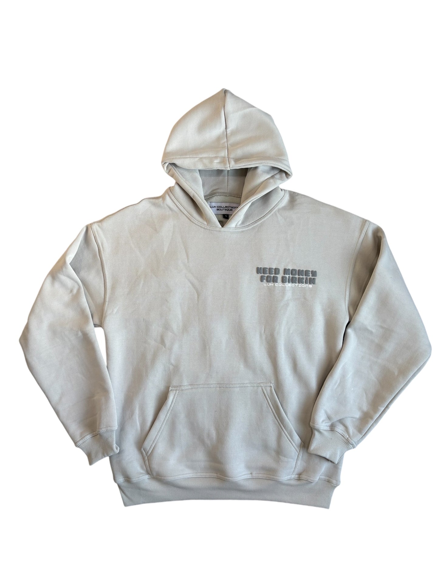 Need Money Sweater Bone White