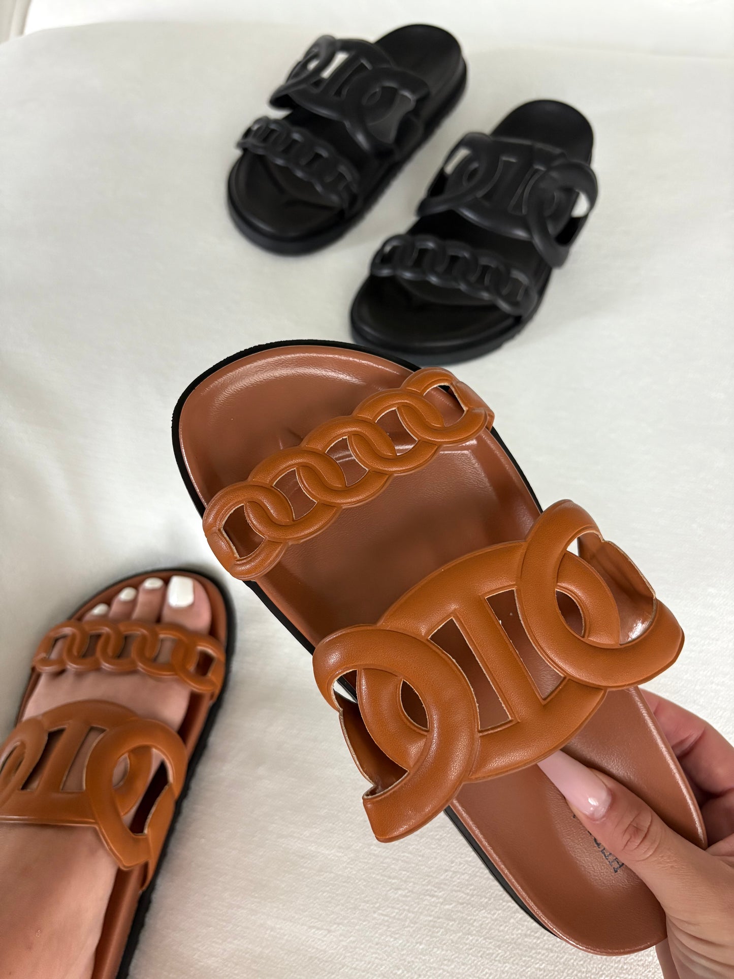 Chain To Me Sandals
