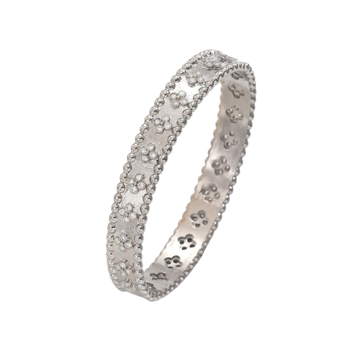 Chrisy Flower Rhinestone Bracelet