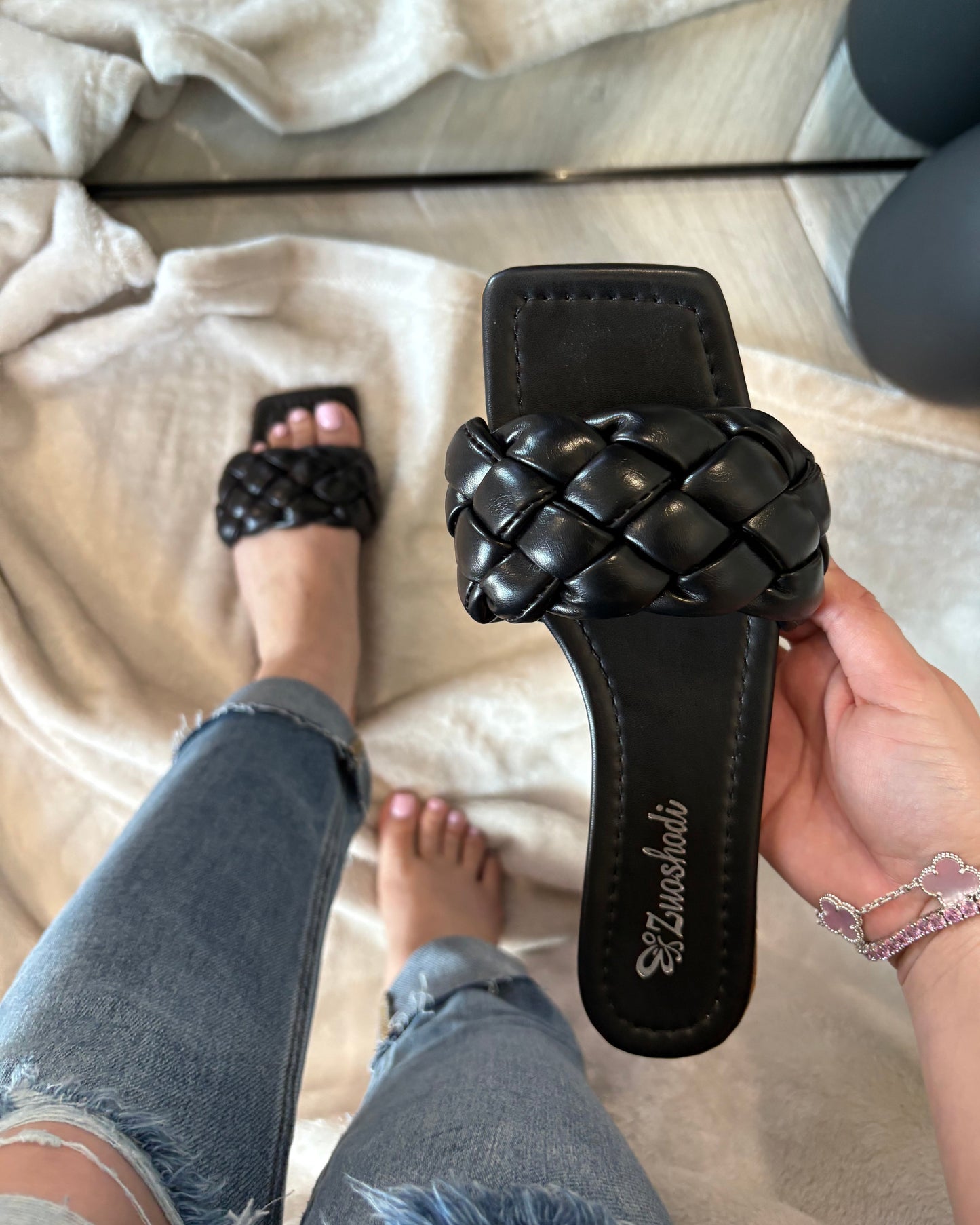Cloe Braided Sandals