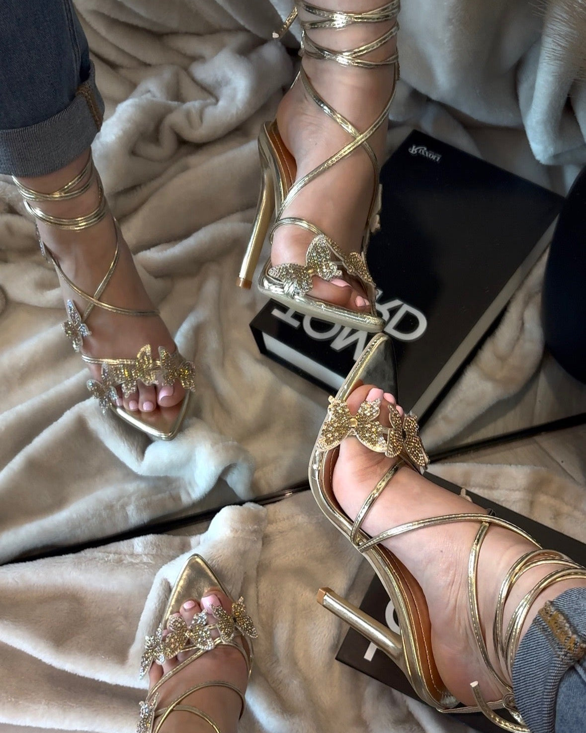 Brianna Butterfly Heels