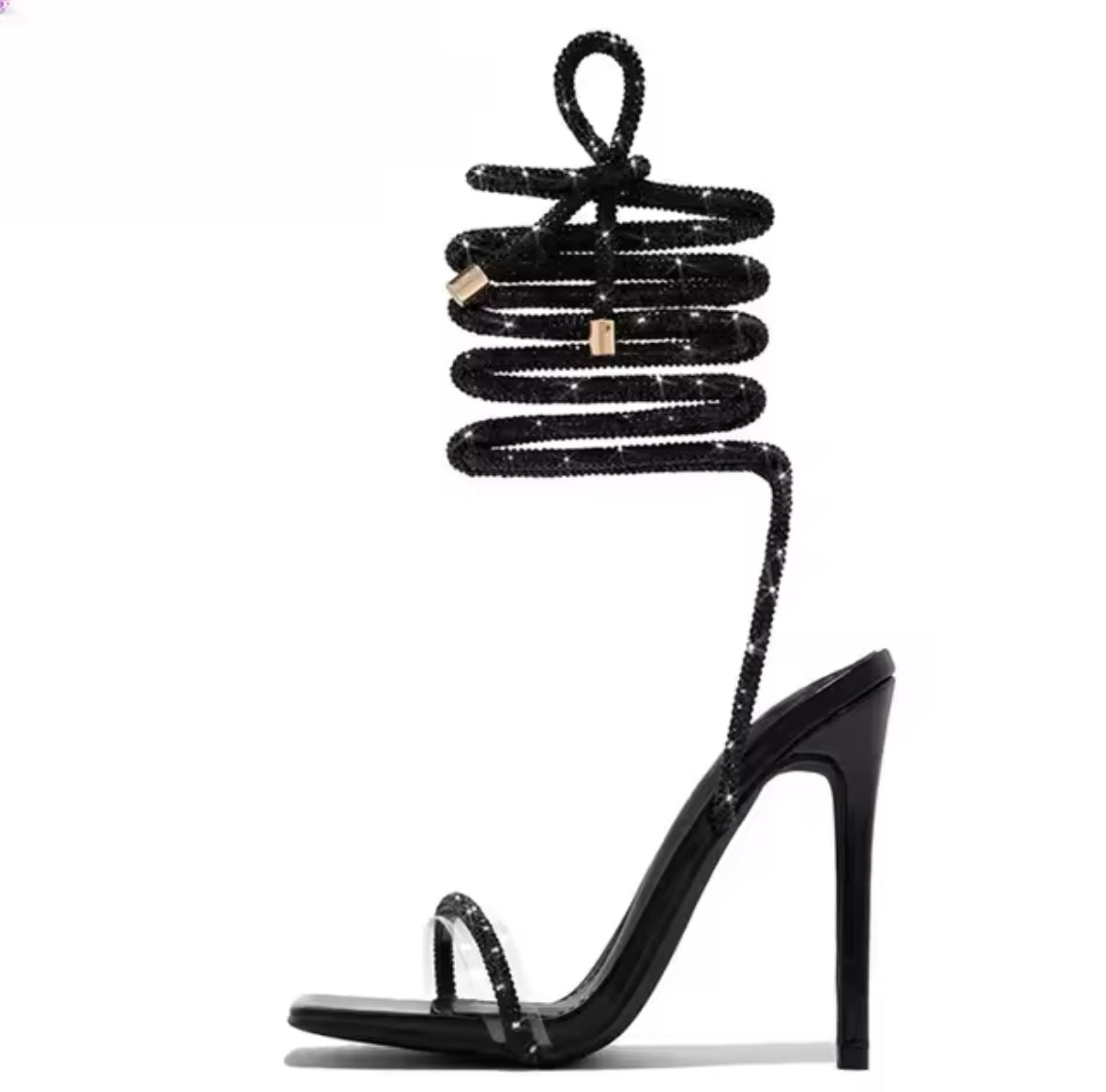 Bri Rhinestone Heels