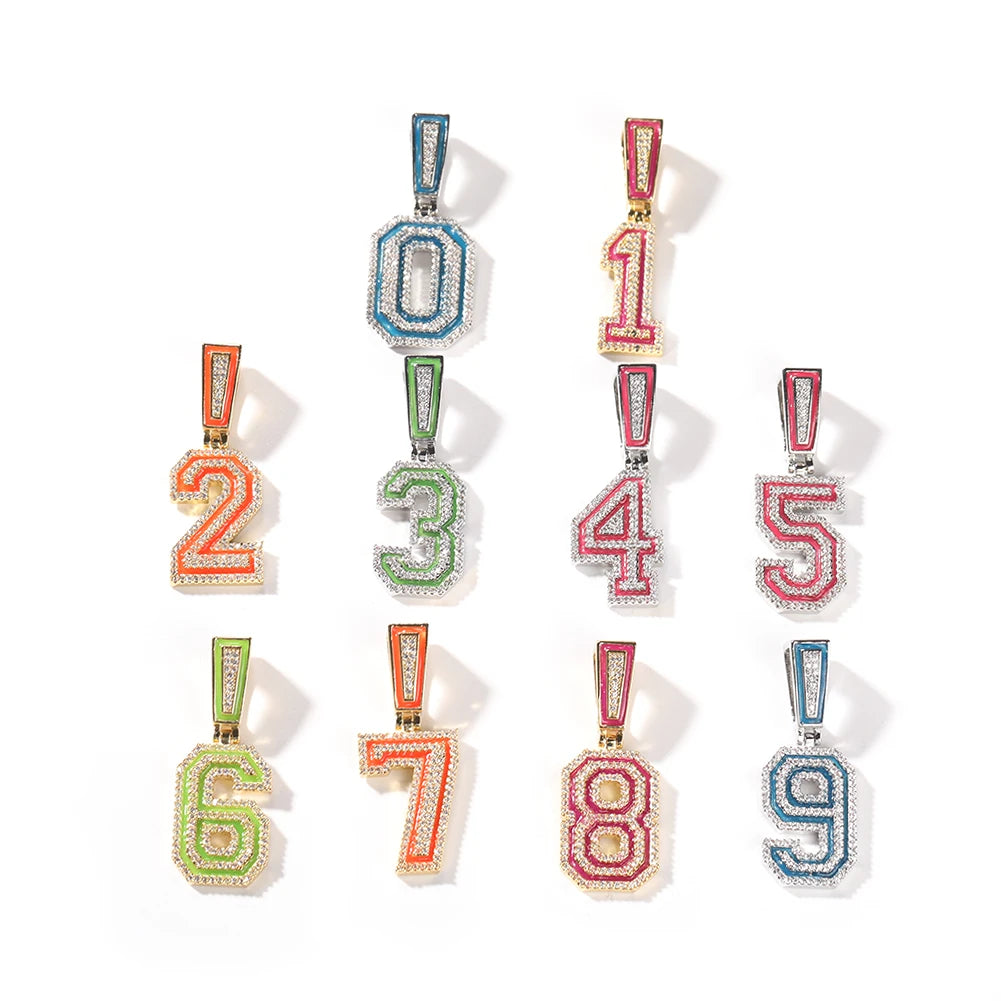 Fluorescent Name Pendant Necklace
