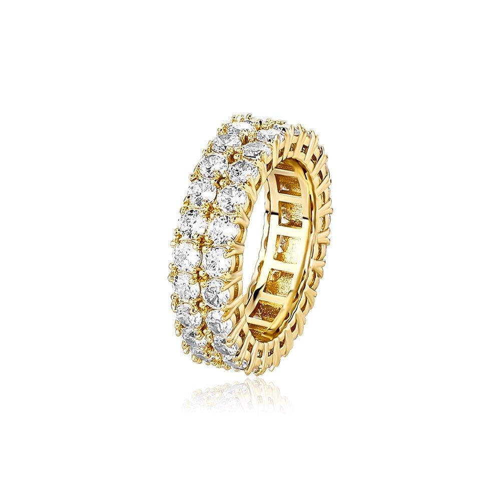 Eternity 2 paved Ring - Lux Collections Boutique