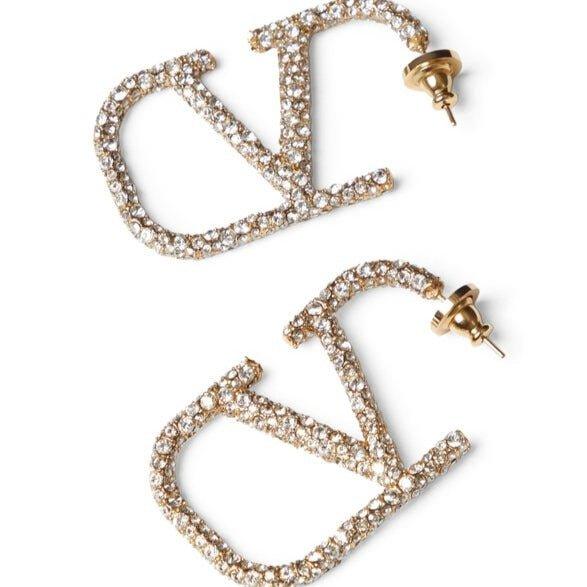 V Diamond Earrings - Lux Collections Boutique