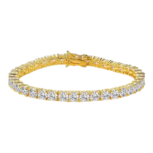 4mm Ankle Tennis Bracelet