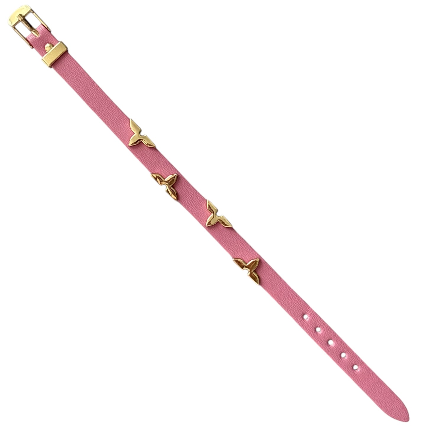 Flower Leather Bracelet