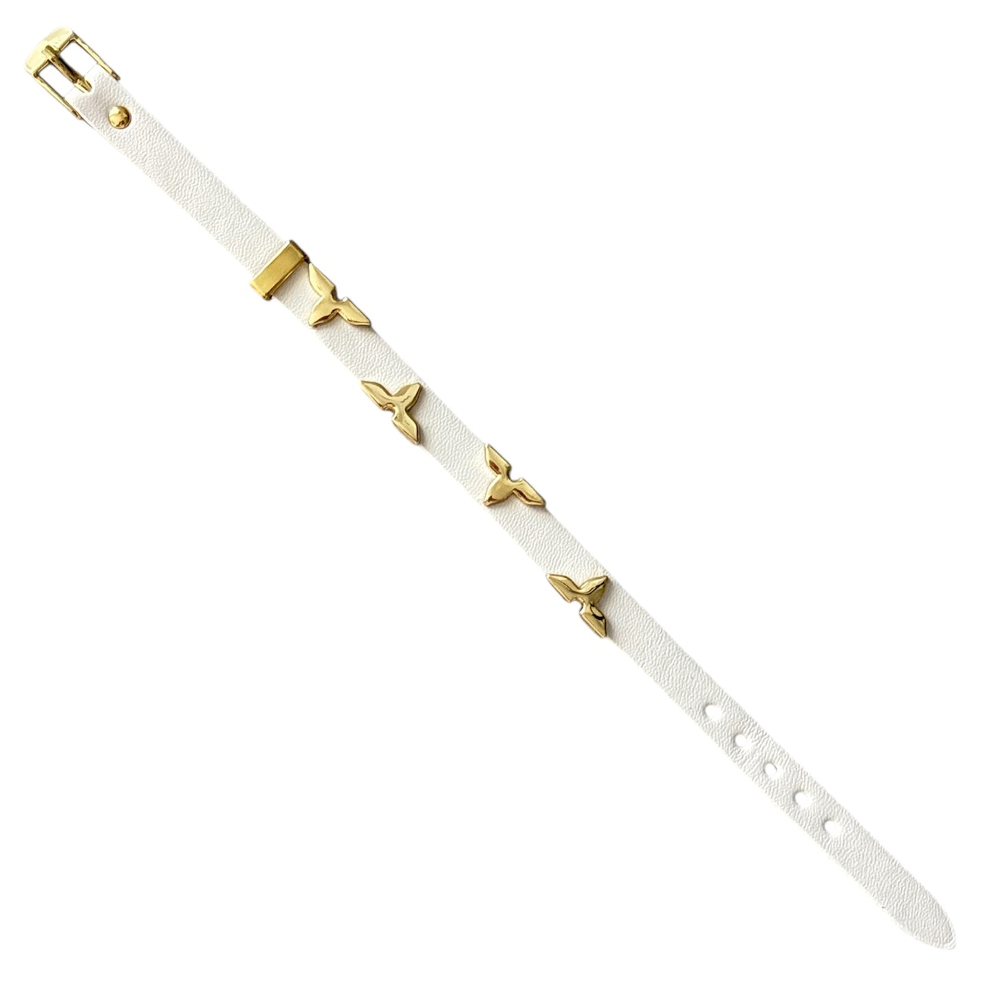 Flower Leather Bracelet