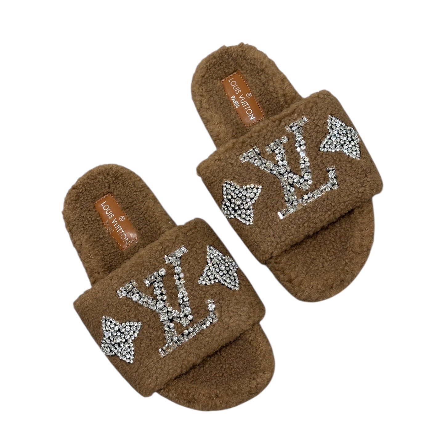 Lucinda Rhinestone Slippers