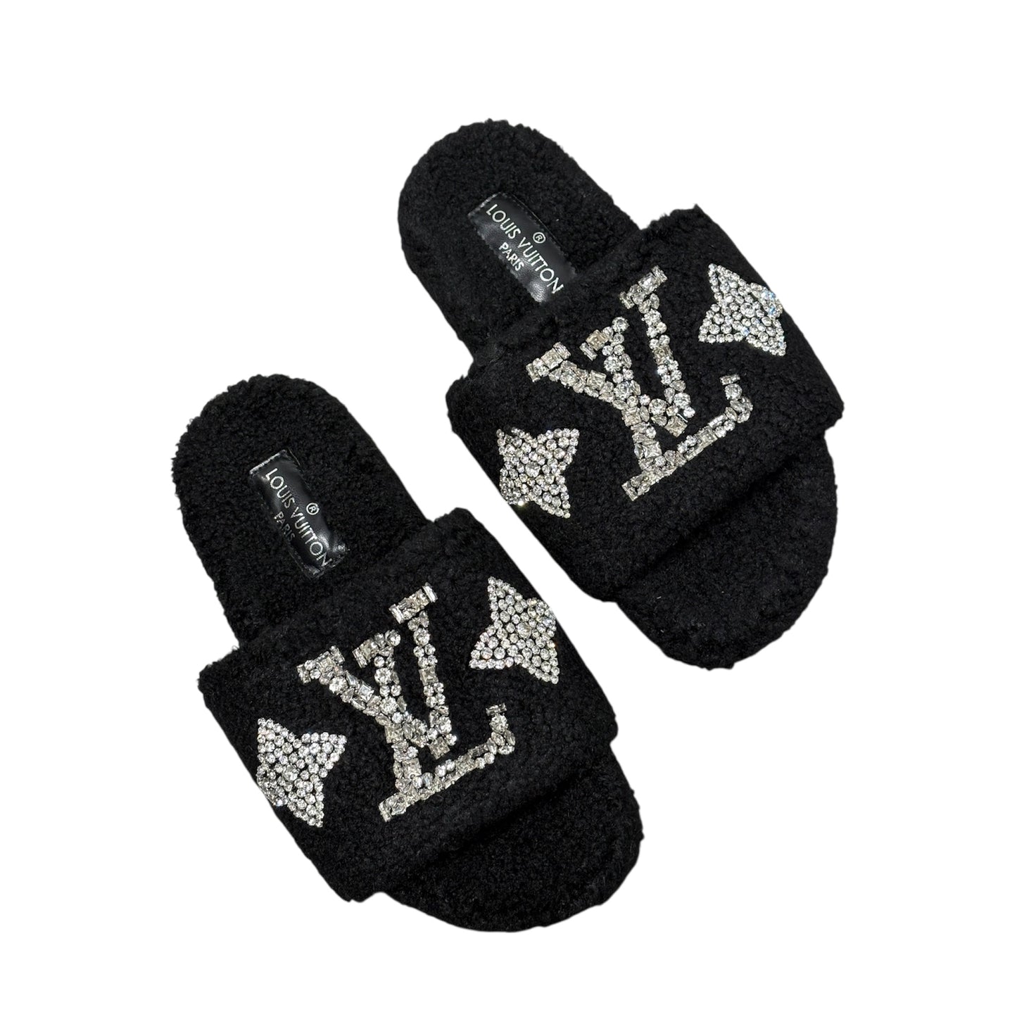 Lucinda Rhinestone Slippers