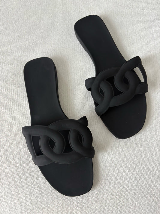 Chain Rubber Sandals