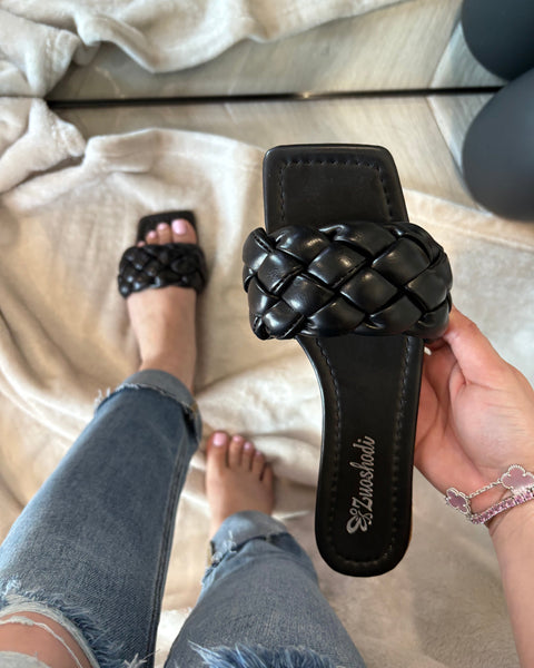 Cloe Braided Sandals – Lux Collections Boutique
