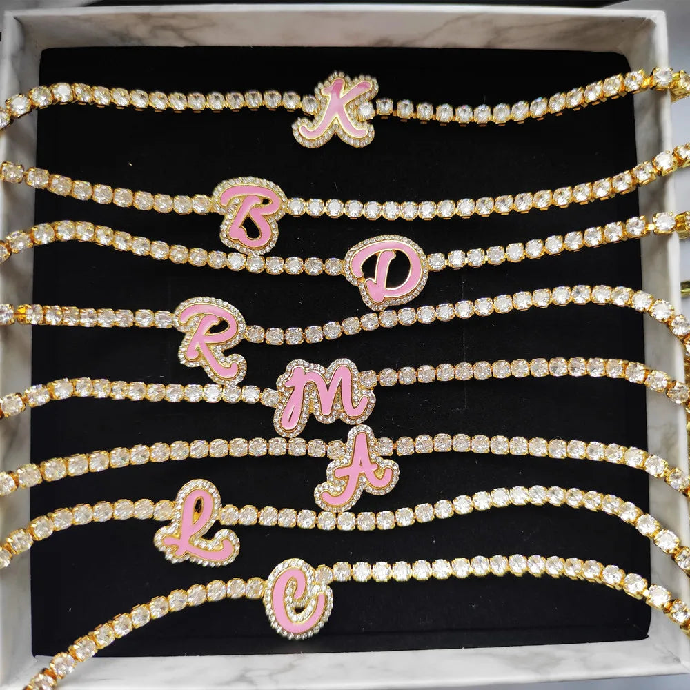 Script Initial Tennis Choker