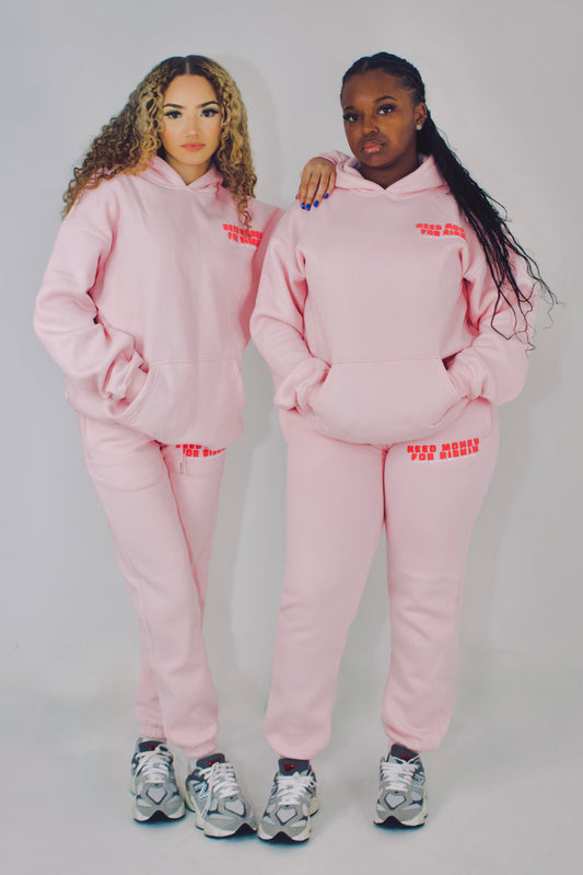Need Money Sweater Baby Pink