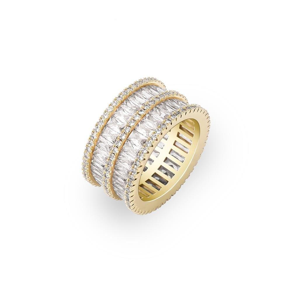 2 Row Eternity Band - Lux Collections Boutique