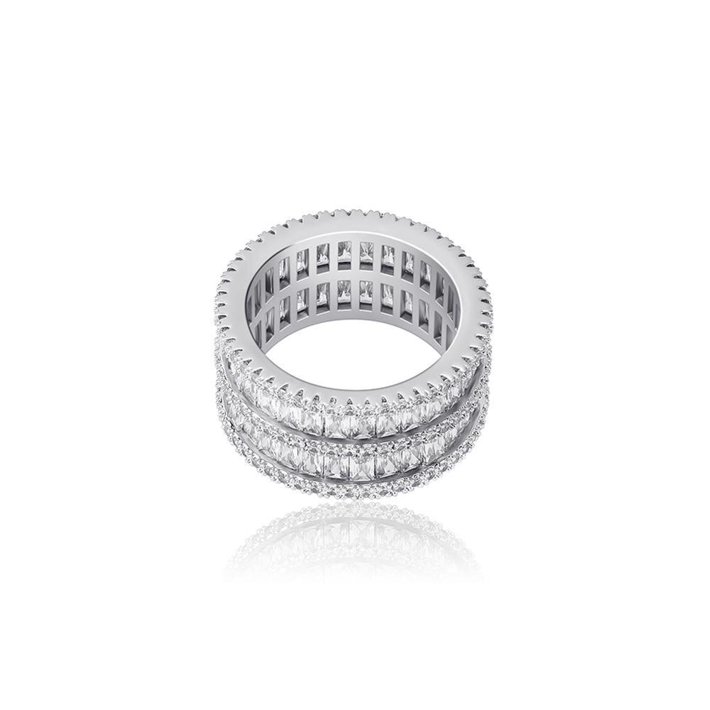 2 Row Eternity Band - Lux Collections Boutique