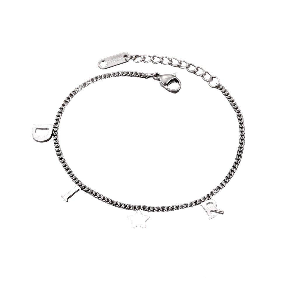 CD dangle star bracelet - Lux Collections Boutique