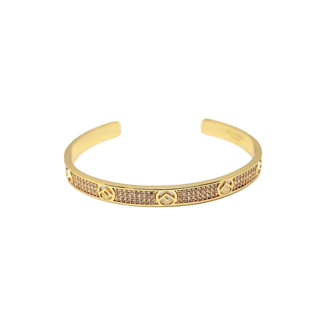FF Diamond Bracelet - Lux Collections Boutique