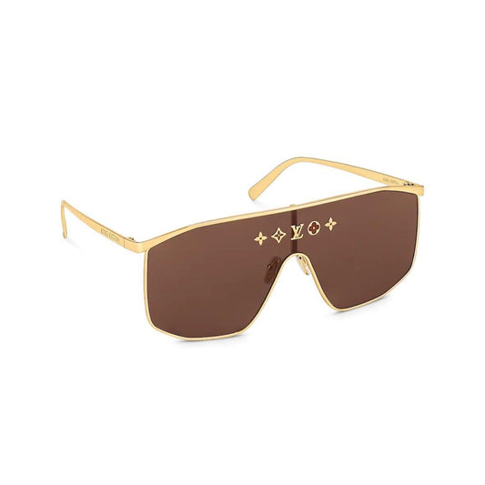 Gold Mask Sunglasses - Lux Collections Boutique