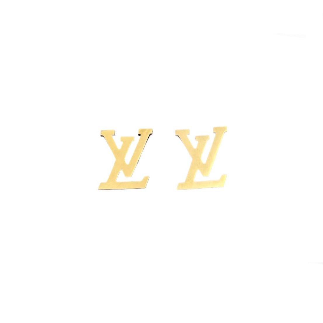 Mini LV Stud Earring - Lux Collections Boutique