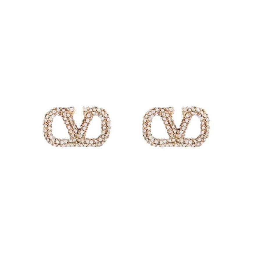 V Diamond Studs - Lux Collections Boutique