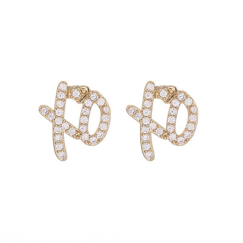 Xo Letter Studs - Lux Collections Boutique